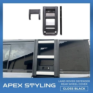 Accesorio escalera lateral Land Rover Defender 90 110 130 negro L663 2020+ - Imagen 1 de 4