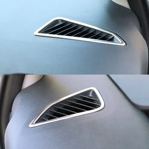 For Toyota Corolla Titanium Silver Dashboard L&R Air Outlet Vent Trim 2020-2022 - Picture 1 of 8