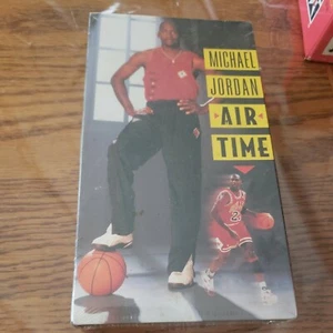 MICHAEL JORDAN AIR TIME Vhs 1993 NBA Ent. CBS Fox Brand New Factory Sealed - Picture 1 of 4