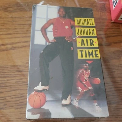 MICHAEL JORDAN AIR TIME Vhs 1993 NBA Ent. CBS Fox Brand New Factory Sealed - Image 1 of 4