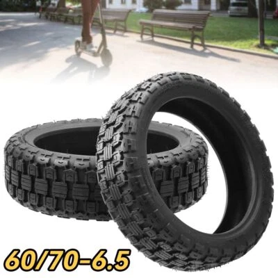 2Stk. Für Ninebot Max G30 G30D Vollgummi Reifen 10x2.5 60/70-6.5 Elektro-Scooter - Bild 1 von 4