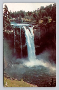 Postcard Snoqualmie Falls Washington - Picture 1 of 2