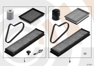 MINI Genuine Service Kit 2 Inspection Replacement Spare Fits R52 R53 88002167291 - Picture 1 of 2