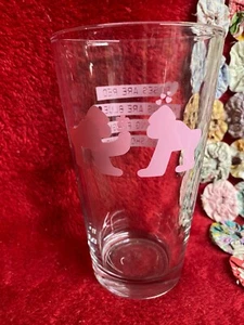 Roses R Red Violets R Blue I'm Drinking Ferguson So Should You Drinking Glass - Picture 1 of 2