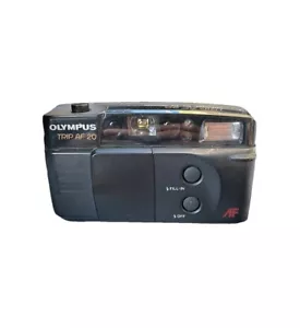 Olympus Trip AF 20 35mm Film Point and Shoot Camera Black Tested - Picture 1 of 8