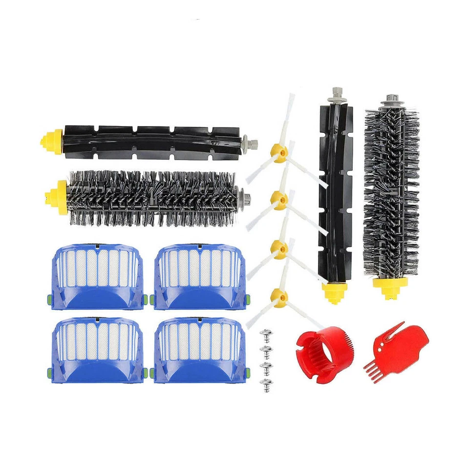 For iRobot Roomba 675 Vacuum Parts Filter Brush Kit