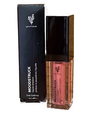 Younique Moodstruck 液体眼影 EXALTED 0.16 液量盎司全新全新带盒珊瑚缎 — 第 1/2 张图片