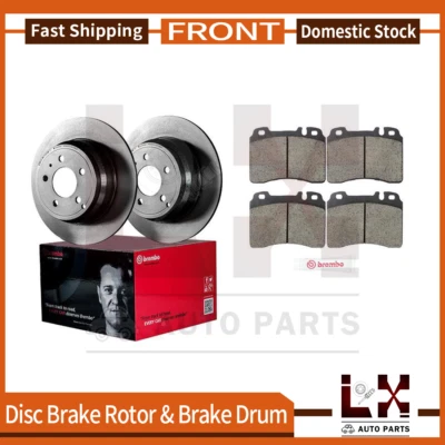 Brembo Front Brake Rotors and Ceramic Pads Kit For 1990-1993 Mercedes-Benz 300SL - Image 1 of 4