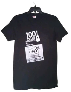 The Jam T Shirt Small Punk Rock Mod 77 UK Paul Weller Sex Pistols Ramones - Picture 1 of 1