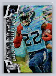 2023 zertifizierter Fußball #CALL-1 Derrick Henry - Callingcards - Tennessee Titans - Bild 1 von 2