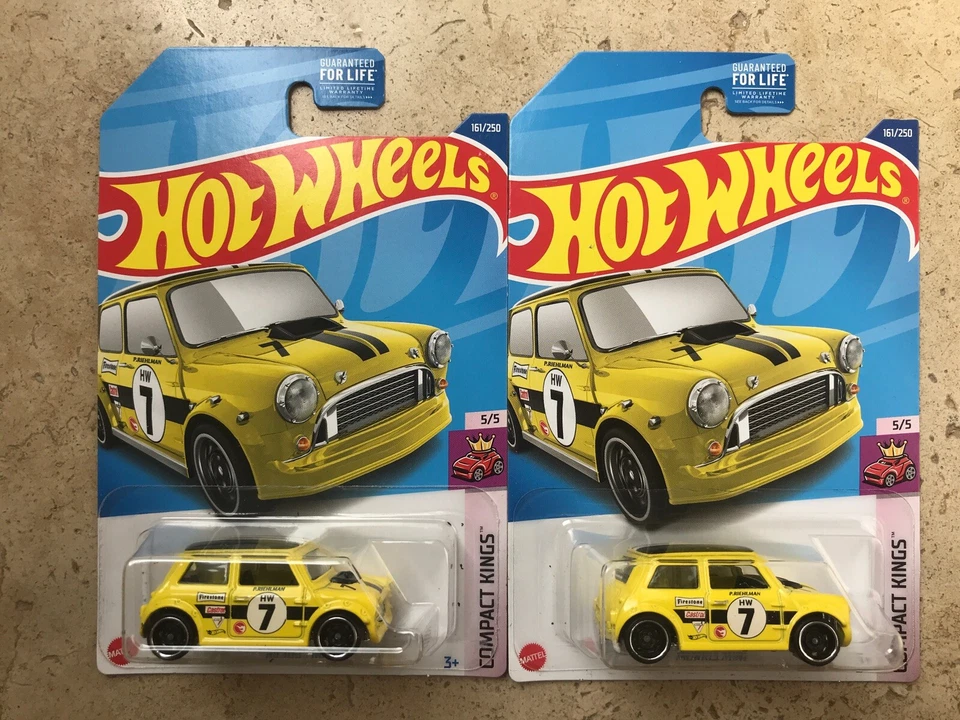 🇬🇧🇬🇧Hot Wheels - Morris Mini - Treasure Hunt 🇬🇧🇬🇧 x2 -SUPER DEAL - Image 1 of 1