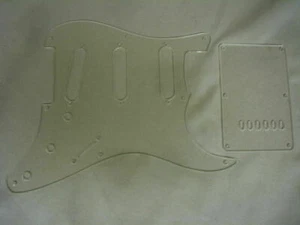 Juego de golpeadores de acrílico transparente se adapta a Fender Squier Stratocaster - Imagen 1 de 2
