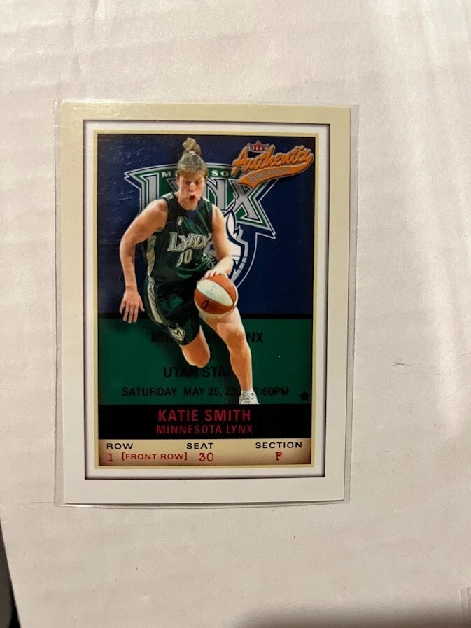 2002 Authentix WNBA Front Row #/100 Katie Smith - Image 1 of 1