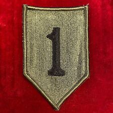 S025 - Patch in stoffa subd. "1st Infantry Division - The Big Red One" - US Army