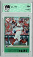 Aristides Aquino 2020 Topps #32 Throwback 1 of 917 Rookie Card PGI 10
