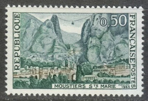 France 1965 MNH Mi 1515 Sc 1126 Moustiers-Sainte-Marie. Verdon regional park ** - Photo 1 sur 1