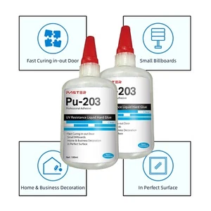 20pcs UV Resistance Liquid Hard Glue Transparent Glue For UV Printing - Picture 1 of 10