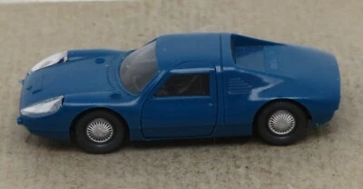 Micro Wiking Ho 1/87 Porsche 904 Carrera 1968 Blu Capri Interno Nero #16 C - Immagine 1 di 4