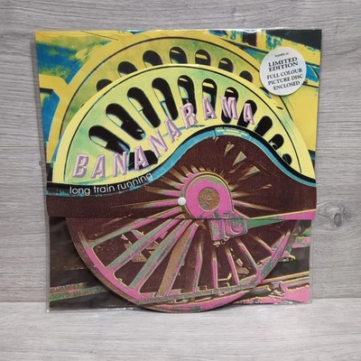 Bananarama Long Train Running 10" Vinyl Picture Disc Limited Edition Packaging  - Image 1 of 4
