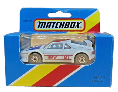 Matchbox Superfast BMW CSL MB52 - Macao 1981 en caja - Diecast vintage 1:64 Foto 1 de 4