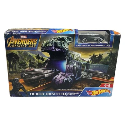 Hot Wheels Marvel Avengers Black Panther Command Center Exclusive Car Brand New - Image 1 of 4