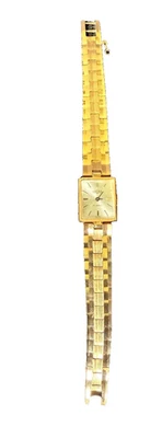 Reloj Mujer Vulcain 17 Joyas Vintage Raro Elegante Tono Dorado Foto 1 de 4