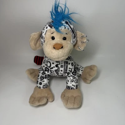 Ganz Webkinz Rockerz Punky Monkey Plush Stuffed Animal Toy - Image 1 of 4