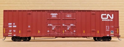Athearn 75080 HO Scale CN/DWC 60' Gunderson Double Door Boxcar #793590 LN/Box - Image 1 of 3