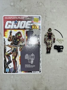 Vtg 1989 GI Joe Cobra Rock Viper W/Card Hasbro Missing Can Gun Grappling Hook - Picture 1 of 18