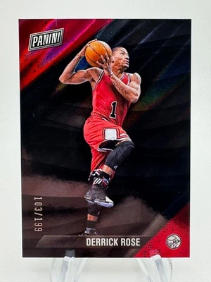 Black Friday Derrick Rose Lava Prizm 2025/199 #18 Chicago Bulls Foto 1 de 2