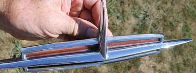 Oldsmobile Super 88 1963 emblema de maletero moldura OEM GM Foto 1 de 4