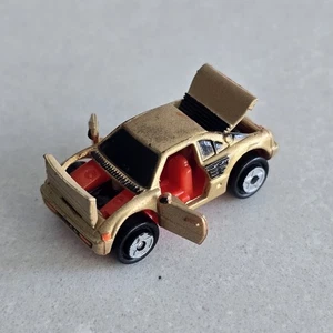 1989 Galoob Micro Machines Deluxe Collection Ferrari Mondial Gold European Cars - Picture 1 of 8