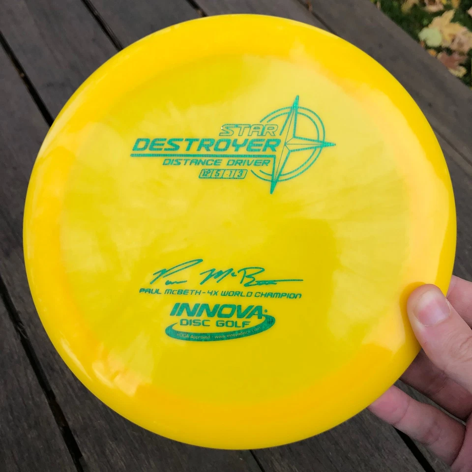 Innova Star Destroyer Paul McBeth 4x World Champion Rare OOP Brand New Free Ship - Image 1 of 1