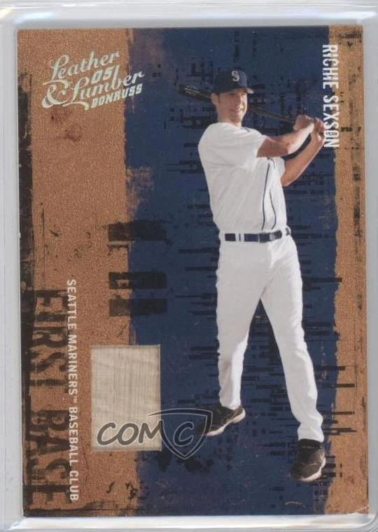 2005 Donruss Leather & Lumber Materials Bat /250 Richie Sexson #114 - Image 1 of 2