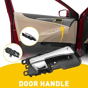Interior Front Door Or Handle For Rear Left 2011-2015 HYUNDAI Sonata 826103S010 - Picture 1 of 8