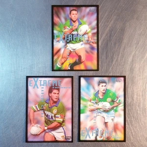 1995 Rugby League NRL Dynamic Series 3 Base Extreme (3 Cards) Canberra Raiders - Picture 1 of 2