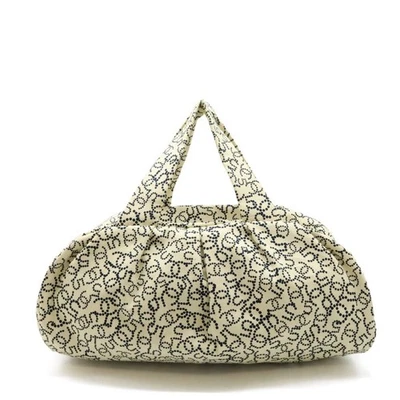 Chanel No.5 Canvas Handbag Mini Boston Women Beige One Size - Image 1 of 4