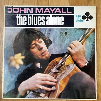 JOHN MAYALL The Blues Alone Vinyl LP Ace Of Clubs 1967 UK Mono 1st - Image 1 of 4