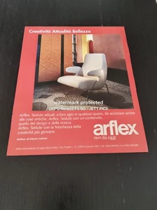 ARFLEX SEDIA DELFINO DESIGN BY ERBERTO CARBONI  AD PUB - Foto 1 di 1