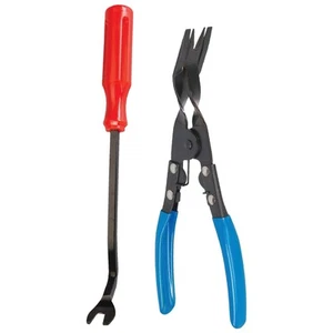 2PCS Car Trim Clip Removal Pliers Tool for Door Panel Dash Upholstery - Picture 1 of 8