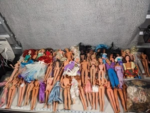 Gran Lote Muñecas Barbie Ken Disney Princesa Cabezas Cuerpos Ropa - Imagen 1 de 1
