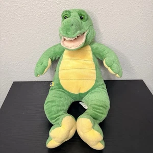 RARO OJOS VERDES en el zoológico CONSTRUYE UN OSO Peluche Caimán Cocodrilo Gator con SONIDO - Imagen 1 de 8