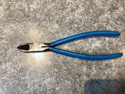 CHANNELLOCK 7-1/2" CORTE DIAGONAL ALICATE LARGO ALCANCE (EE. UU.) #728 Foto 1 de 4