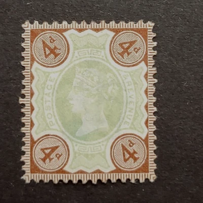 VICTORIA 4d GREAT BRITAIN GB UK VF UNUSED - Image 1 of 2