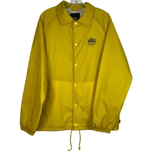 Vans Neu mit Etikett gelb Windbreaker Torrey Jacke Langarm leicht Freizeit Gr. L - Bild 1 von 16