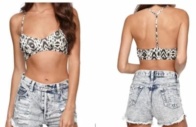 $70 Set of TWO Volcom Play Along Bralette Tops NWT Size XL Women/Juniors Soft  - Image 1 of 4
