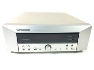 PIONEER T-C3 Auto Reverse Cassette Deck Capstan belt and tray belt replaced F/S - Picture 1 of 10