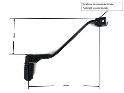 Schalthebel für Honda Dominator NX 650 / SLR 650 - Bild 1 von 4
