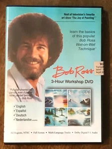*NEW* Bob Ross 3 Hour Workshop DVD Foil Sealed - Picture 1 of 2