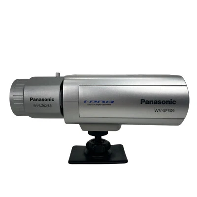 Cámara de seguridad de red interior Panasonic WV-SP509 con lente WV-LZ62/8S sin probar Foto 1 de 4